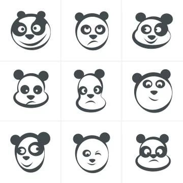 Panda Stock Illustration