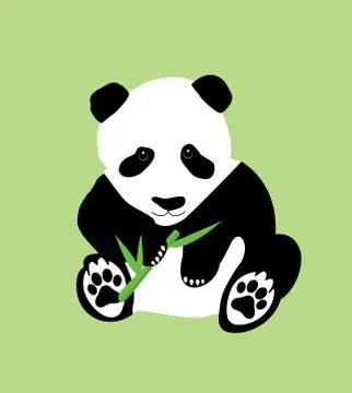 Panda Stock Illustration