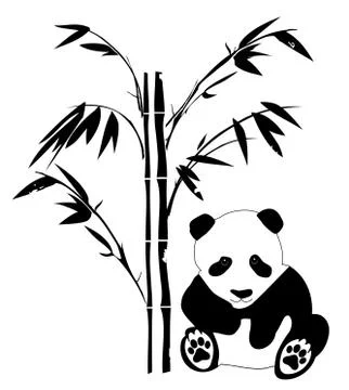 Panda Stock Illustration