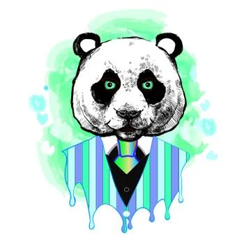 Panda Stock Illustration