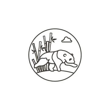 Panda Stock-Illustration