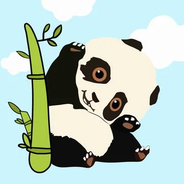 Panda Stock Illustration
