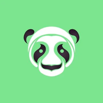 PANDA logo vector Stock Illustration