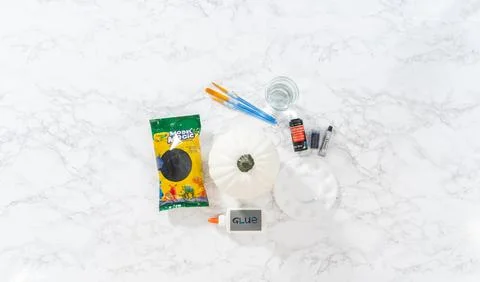 Panda Pumpkin Stock Photos