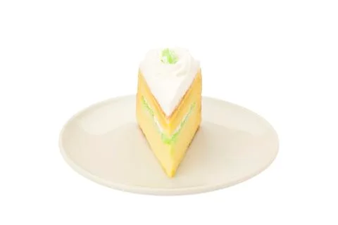 Pandan sheet cake Stock Photos