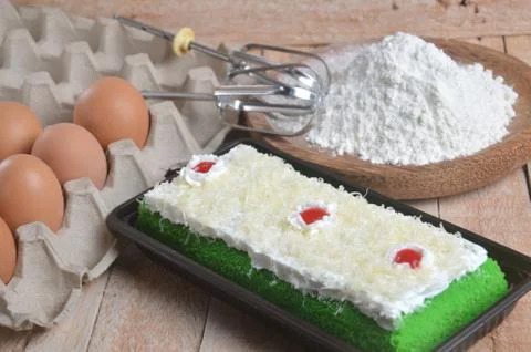 Pandanus brownies 库存照片