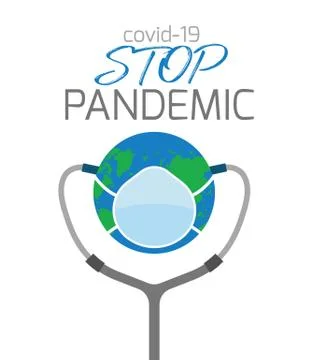 Pandemic Vector Image Stock Illustration