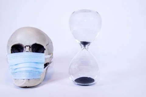 Pandemic Virus Countdown 스톡 사진