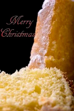 Pandoro cake Stock Photos