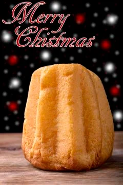 Pandoro cake Stock Photos
