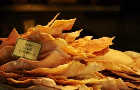 Pane arabo Stock Photos