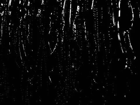 Pane Drips [02-10] - Rain Bubble Water Streak Texture Bokeh Stock Footage 151245320