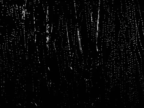 Pane Drips [03-10] - Rain Bubble Water Streak Texture Bokeh Stock Footage 151245310
