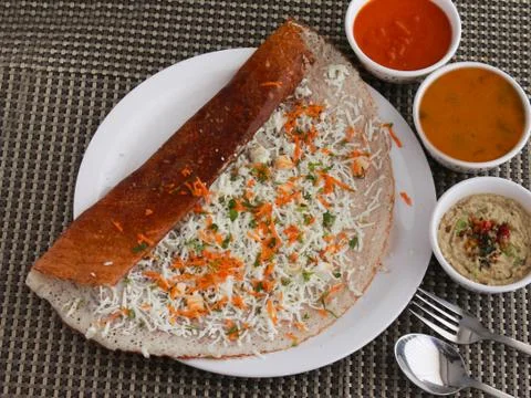 Paneer dosa Stock Photos
