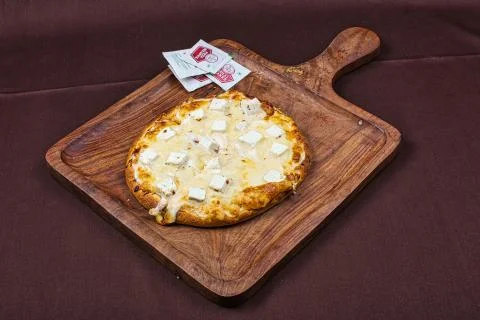 Paneer Pizza Stock Photos