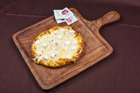 Paneer Pizza Stock Photos