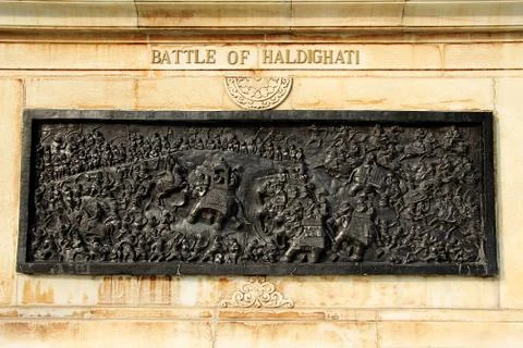 Panel of Battlefield Scene Stock Photos