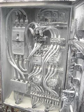Panel board Stock Photos