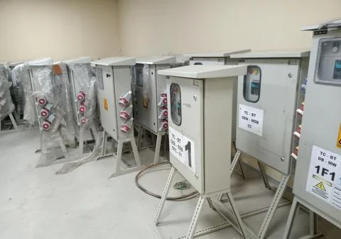 Panel boards Stock Photos