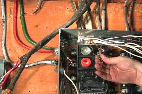 PANEL CHANGE  Stock-Footage 119449