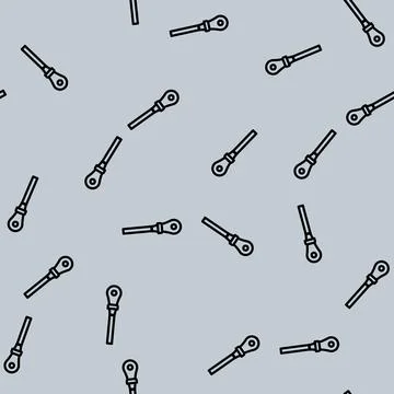 Panel feed wire cable line vector seamless pattern Stock Illustration