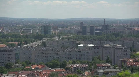 Panel housing projects Stock Footage 65089460