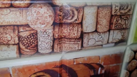 Panel with the image of wine. Wallpaper with the image of wine. Stock Footage 154415756