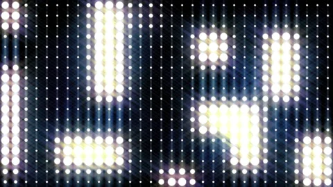 Panel with the LED bulb. Stock Footage 143687388