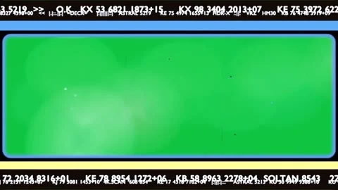 Panel reacting to top bars flicker bokeh shifting right scratches present Stock Footage 340269525