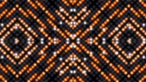 Panel Warm Lights Blinking Looped Video Stock Footage 151676597