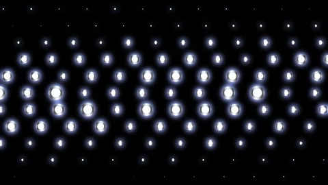 Panel White Led Background Looped Video Stock Footage 155231959