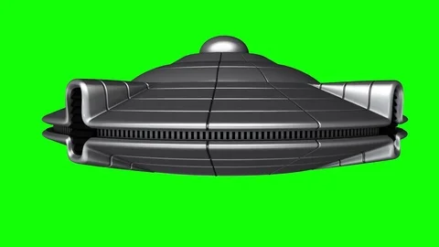 Paneled Flying Saucer 스톡 동영상 81734233