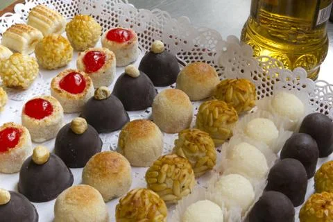 Panellets Stock Photos