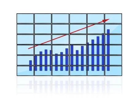 Panels with chart Stock Photos