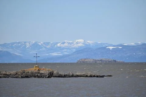 Panet Rock in spring Stock Photos