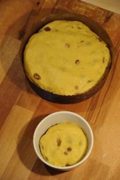 Panettone (Making of) 스톡 사진