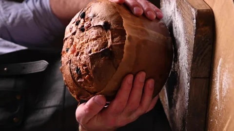 Panettone of Milan. Video stock 234131484