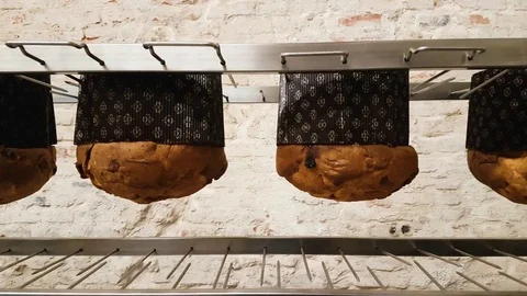 Panettone preparation Stock Footage 82503861