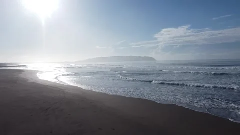 Pangandaran beach Video stock 244650697