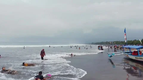 Pangandaran Beach Stock Footage 311535125