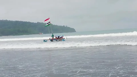 Pangandaran Beach Stock Footage 311535218