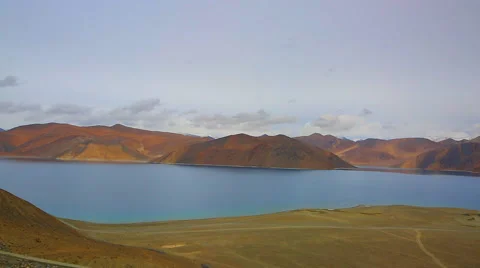 Pangong lake Stock Footage 46988681