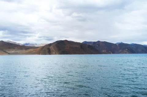 Pangong lake Stock Photos