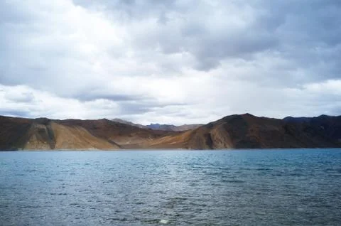 Pangong lake Stock Photos