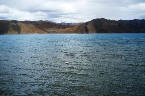 Pangong lake Stock Photos