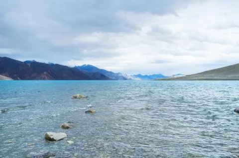 Pangong lake Foto stock