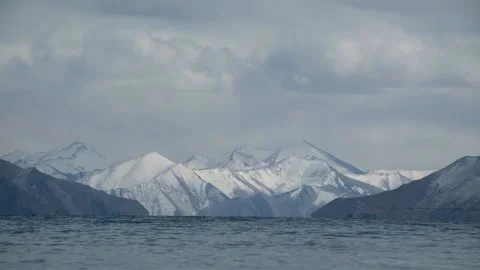 Pangong Lake Timelapse Stock Footage 155783792