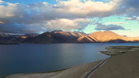 Pangong TSO Stock Footage 314432470
