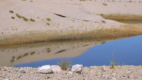 Pangong Tso lake and gorgeous Himalayan mountain landscape. Ladakh, India Stock Footage 89021253