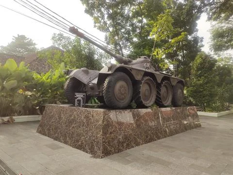 A Panhard Panzer 스톡 사진